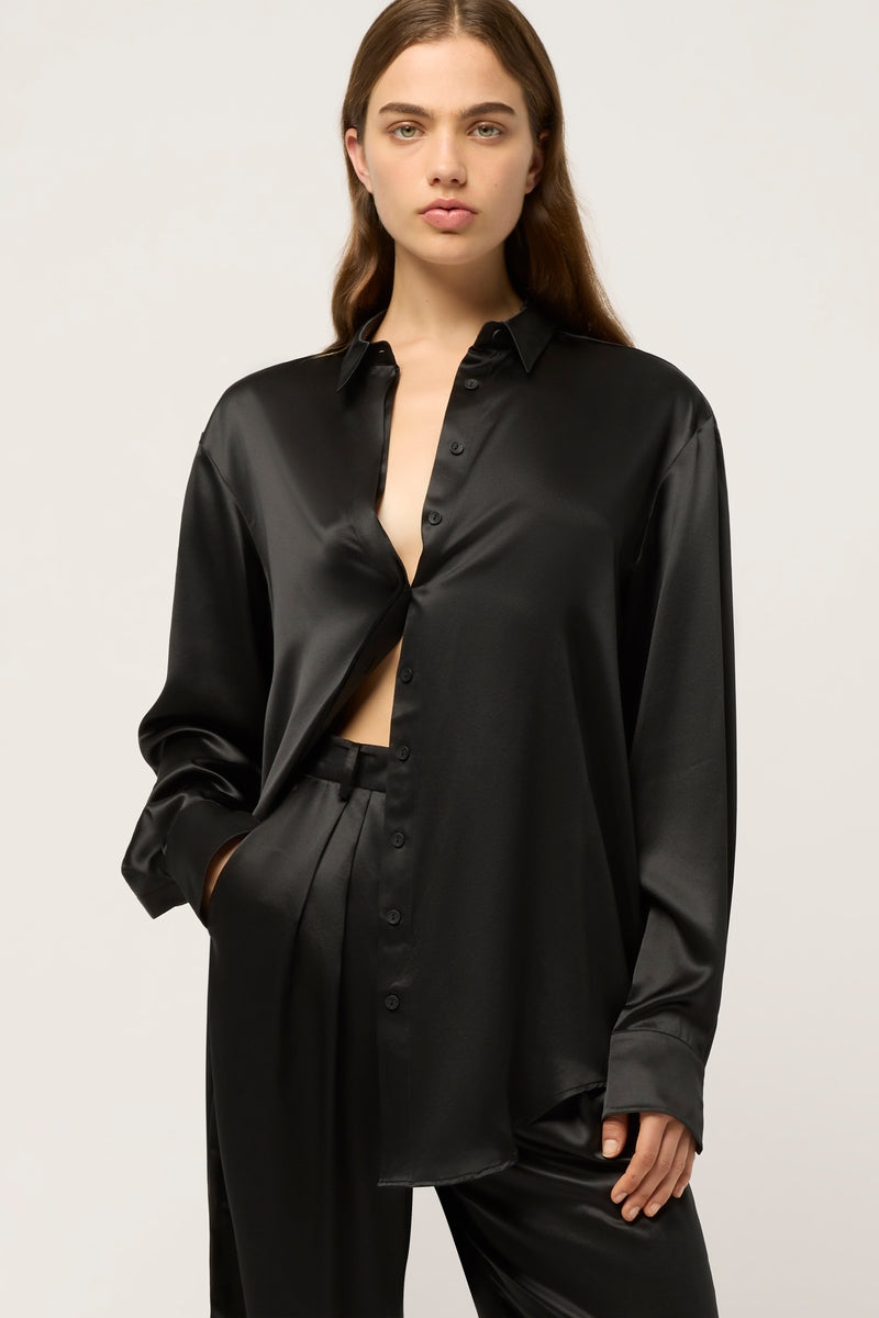 RELAXED SILK BOY PANT