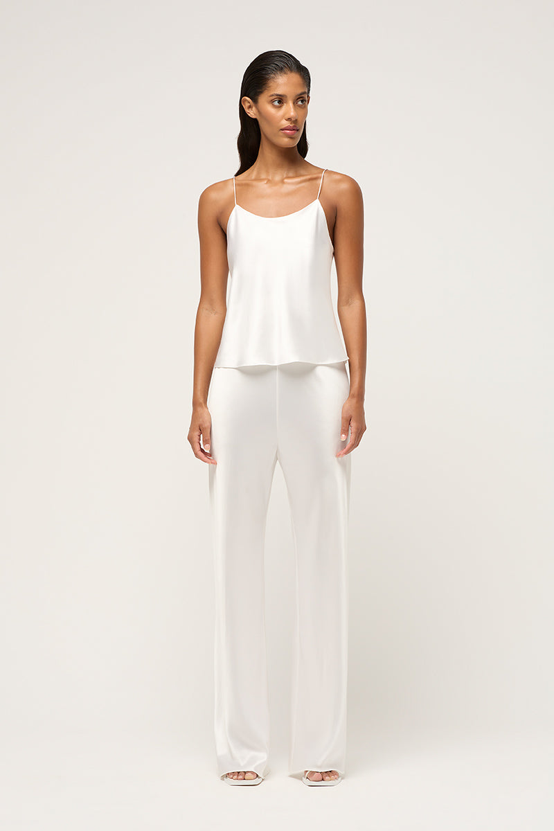 BIAS CAMISOLE - WHITE